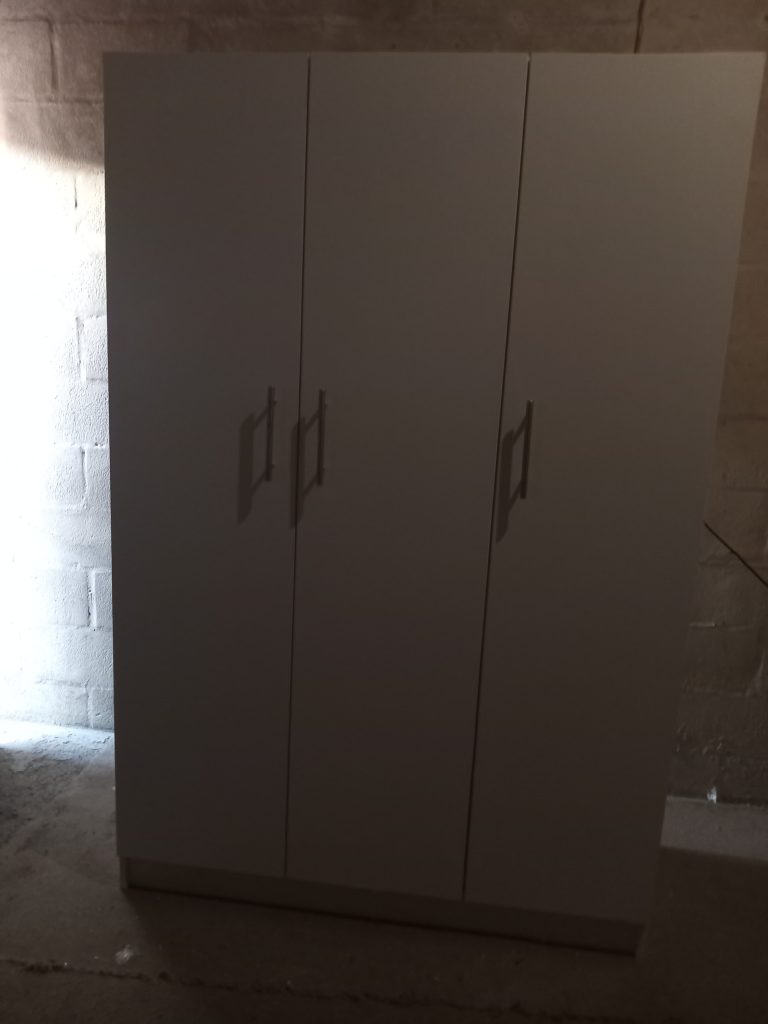 Free-standing wardrobe made for a Cape Town bedroom